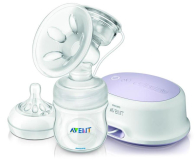 Philips Avent Laktator Elektryczny NATURAL +Butelka 125ml 0m+ - 320331 - zdjęcie 1